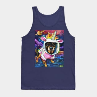 Sabu the Magical Chihuahua in Space Tank Top